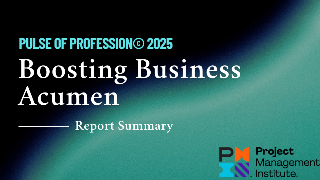 PMI Pulse of Profession Report 2025